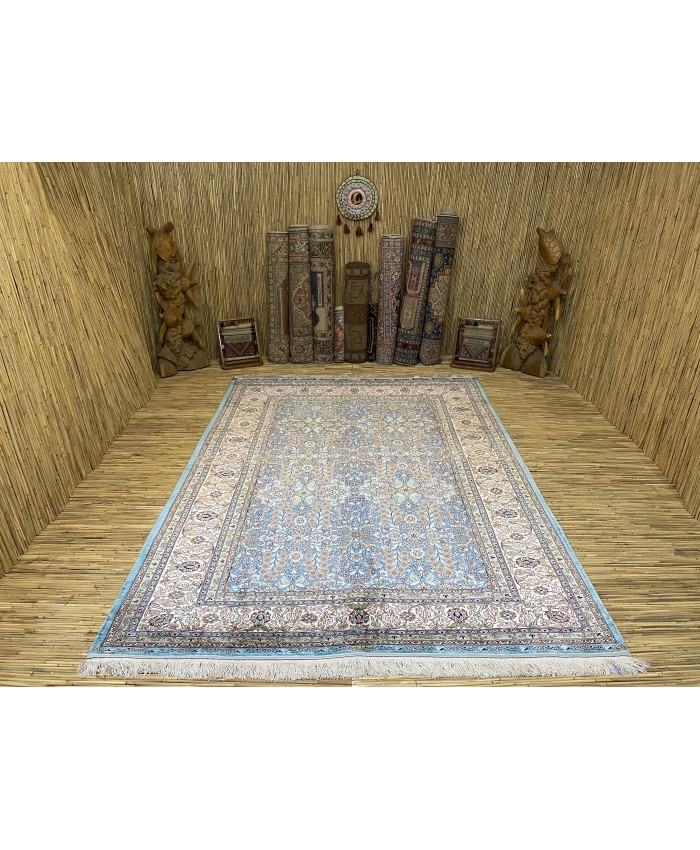 Handmade Turkish Kayseri Original Silk Carpet – FREE SHIPPING..!